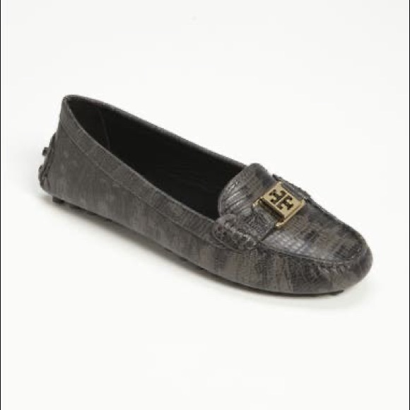 Tory Burch Shoes - SOLD Tory Burch Kendrick Driving Loafers Snake 7.5